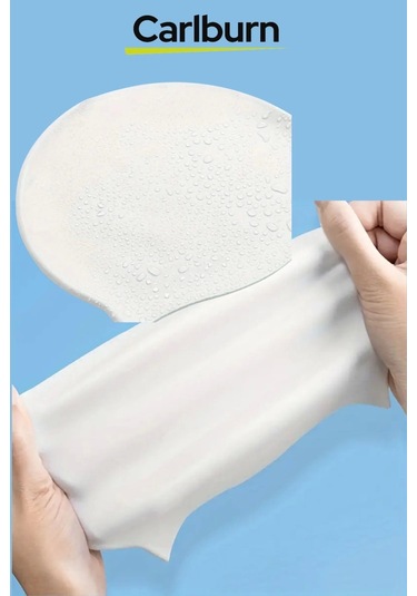 Özel Üretim Kaymaz Su Geçirmez Sızdırmaz Silikon Yüzücü Elastik Yüzme Şapkası Havuz Deniz Bonesi Çok Renkli