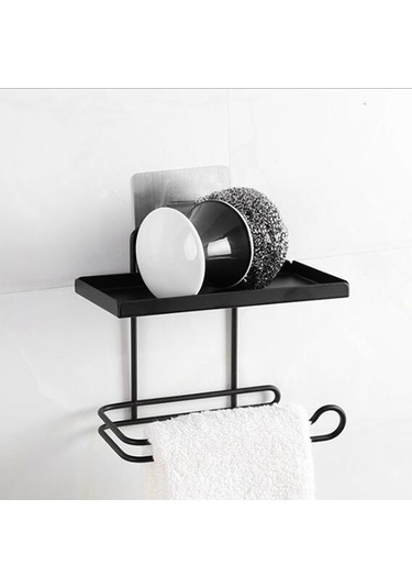 Bosphorusboutique02 Sunttek Duvara Monte Mutfak Banyo Demir Tuvalet Siyah, Modern Ev Dekorasyonu İçin İдеal Siyah Diğer