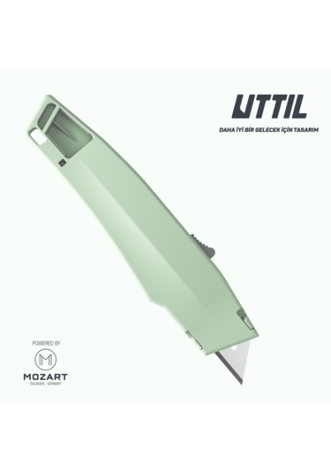 UTTIL Pruk06 Otomatik Geri Çekme Güvenlik Maket Bıçağı
