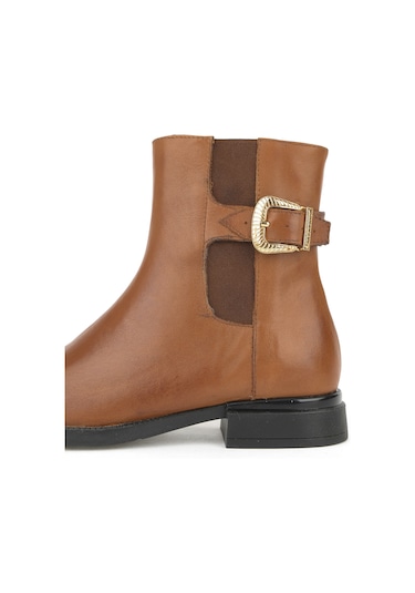 Ziya, Kadın Hakiki Deri Bot 1531022z7614 Taba 1531022z7614 320 Taba