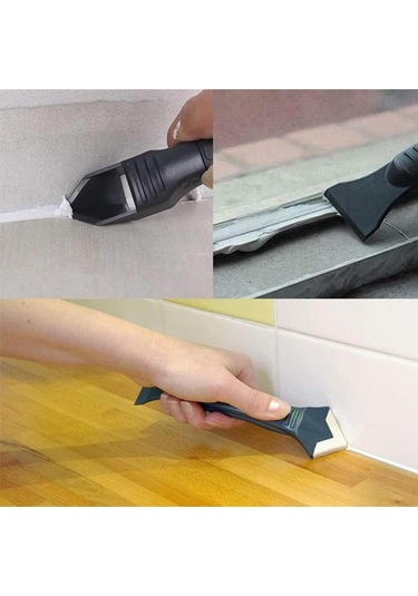 Sunup Sn-22163 Boya Silikon Derz Çekme Kazıyıcı Aparatı Spatula