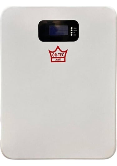 Ortec 51.2v100 Ah Duvar Tipi Lifepo4 Batarya