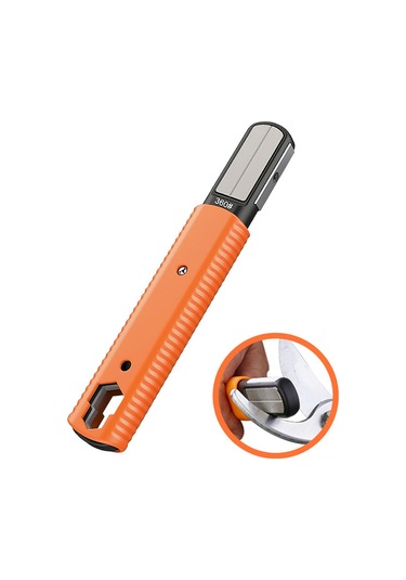 Youmex Çok Amaçlı Gölge Takviye Aleti, Farklı Bıçak Ve Bahçe Makaslarını Hızlı Ve Kolay Keskinleştirir, Taşlı Ve Seramik Taşlar, Mavi 3. Nesil