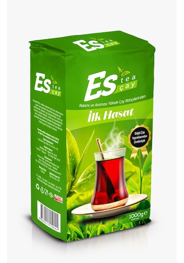 Es Tea İlk Hasat Siyah Dökme Çay 1 KG