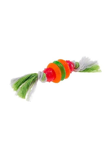 Ferplast PA 6417 19 CM Diş İpli Köpek Oyuncağı Çok Renkli