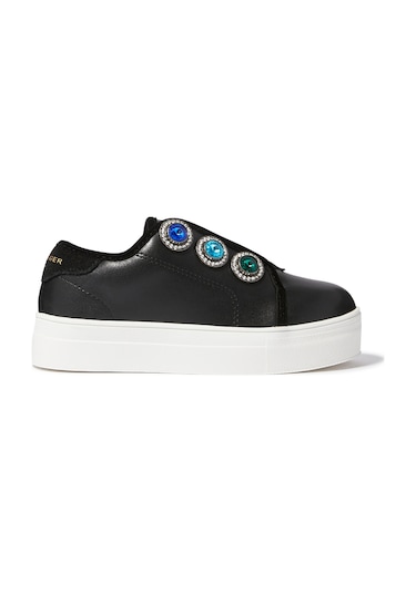 Kurt Geiger Kız Çocuk Laney Octavia Spor Ayakkabı Siyah