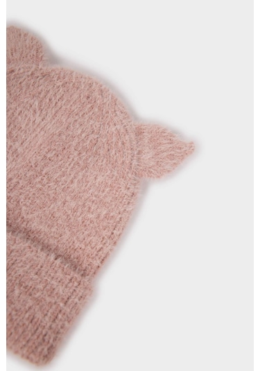 Defacto Kız Bebek Triko Bere F0024a525wnpn2 Pembe