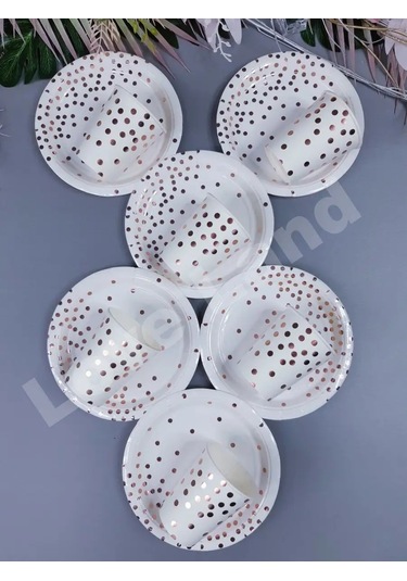 Love Land Tek Kullanımlık Tabak Çanağı 12 Kişilik: 18 Cm Tabaklar, 250 Ml Bardaklar 168209224 Diğer