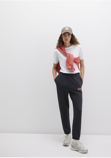 Mavi - Mavi Logo Baskılı Antrasit Eşofman Altı 1010757-80106 Antrasit