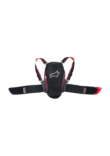 Alpinestars Nucleon Kr-y Genç Sırt Koruması Siyah Kırmızı Beyaz