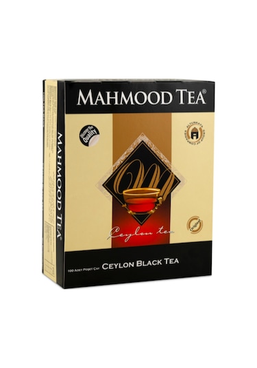 Mahmood Tea İthal Saf Seylan Bardak Poşet Çay 100'lü