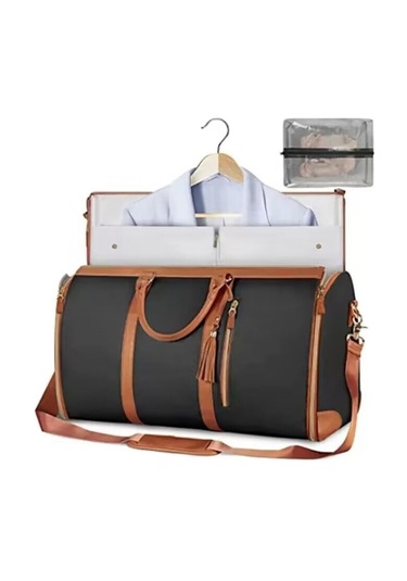 Cc Globall Büyük Kapasiteli Seyahat Spor Çantası -siyah Siyah