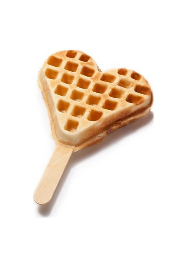 Glanz Neumarker Çubukta Kalp Waffle Plakası