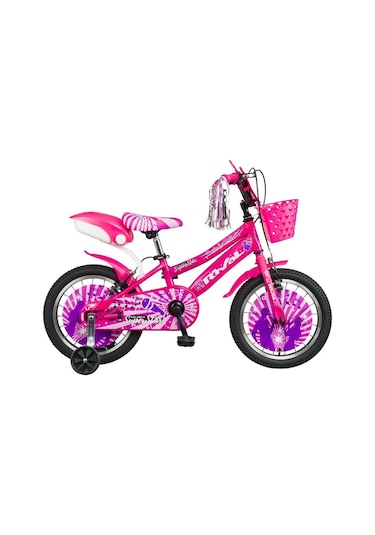 Rival 16 Jant Bisilet Lüx Aksesuarlı Çocuk Bisikleti 5-8 Yaş Pembe