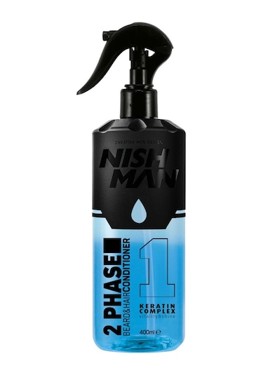 Nishman Çift Faz Saç & Sakal Tarama Fön Suyu 400 ML