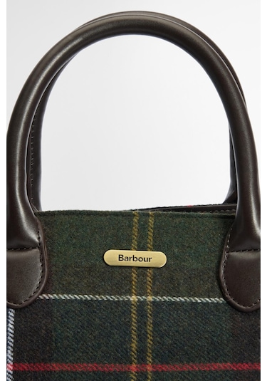 Barbour Barrhill Tartan Omuz Çantası Ol91 Classic Tartan Yeşil