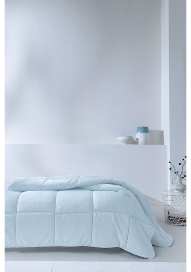 Yataş Bedding Macaron Tek Kişilik Wellsoft Yorgan - Mavi