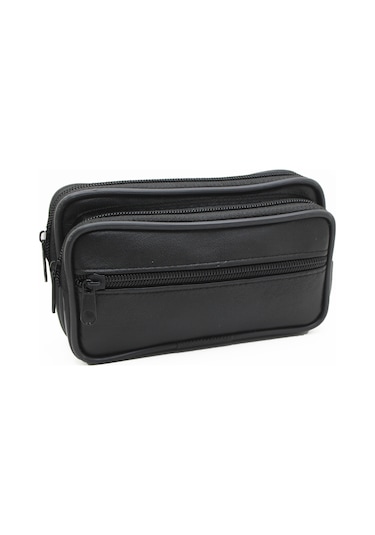 PENTA POLO HAKİKİ DERİ ÇİFT GÖZLÜ BÜYÜK BEL KEMER ÇANTASI