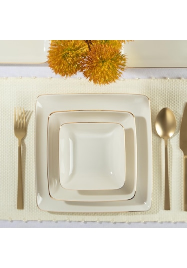 Elegant-kalypso Gold 55 Parça Yemek Takımı