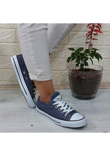 Fiyra 554 Füme Kısa Unisex Sneaker Keten Spor Ayakkabı 001