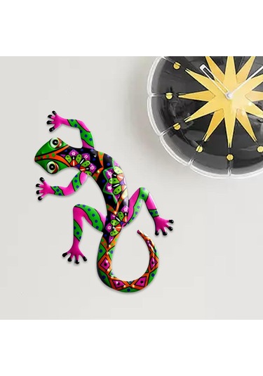 Suntek Gecko Heykelcik Yatak Odası Yaratıcı Renkli Pembe