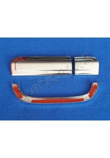 Mercedes Viano Krom Bagaj Açma 2004-2014 3 Parça Paslanmaz Çelik