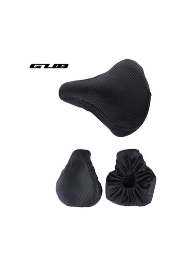 Gub Yumuşak Bisiklet Koltuğu Kapağı Ergonomi Bisiklet Sele Nefes Alabilir 3d Petek Örgü Koltuk Minderi Renk: Kırmızı