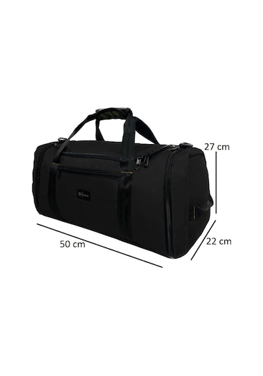 Su Geçirmez Kumaş Seyahat/spor Çantası 1052 Siyah