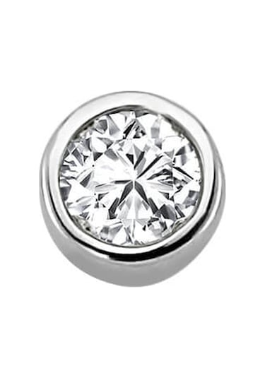 Sirius E Renk 0.18 Ct Pırlanta Tektaş Erkek Küpesi  0815E0013