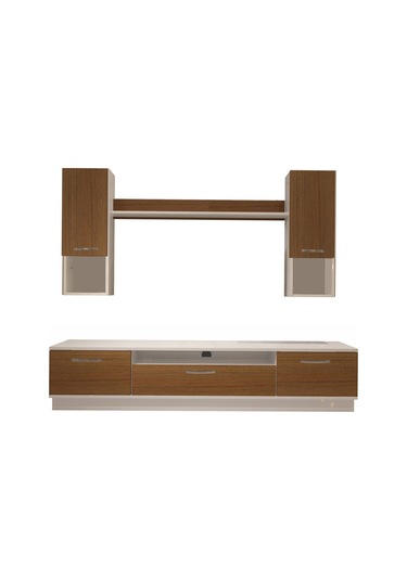 Decoraktiv Trendstyle 5da Slm Tv Ünitesi Tv Sehpası Beyaz - Ceviz