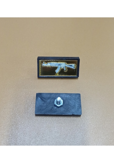 Amblem 3d Keleş Dikdörtgen 6mm Vidalı