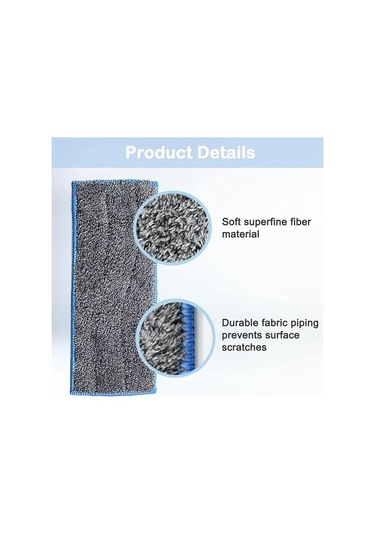 Unimarket M6 Robot Süpürge İçin 10'lu Paket Islak Paspas Pedleri, Ultimate Temizlik Süpürge Yedek Parçaları 10 Adet