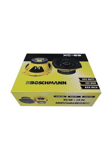 Boschmann Xc-69 900 Watt 150 Watt Rms Tweeter'lı Koaksiyel Oval H