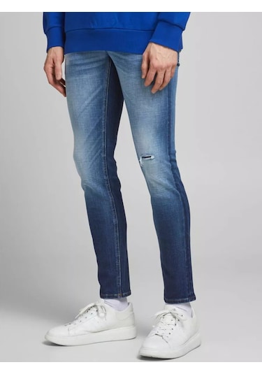 Jack&jones Klasik Düz Kesim Kot Pantolon 178591050 Mavi