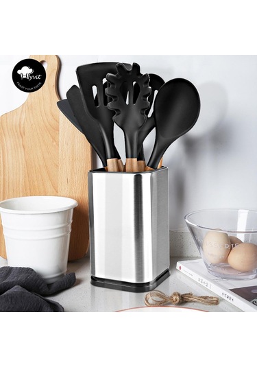 Depolama Bıçak Rafı Paslanmaz Çelik Bıçak Rafı Boşaltılabilir Bıçak Rafı Boyutu Mutfak Bıçağı Blok Mutfak Malzemeleri Depolama Rafı A