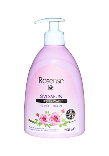 Rosense Gül Yağlı Sıvı Sabun 500 ML