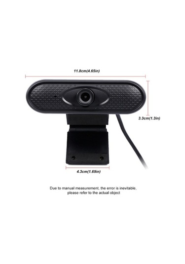 Novahub 1080p Hd Usb Web Kamerası, Klipsli Mikrofonlu, Dizüstü İçin Görüntülü Konferans