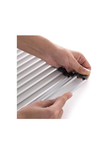 Primanova Lavabo Üstü Katlanabilen Mutfak Rafı Paslanmaz-m-e63-07 Gri