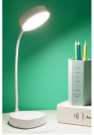 Şarjlı Dokunmatik Led Çalışma Okuma Işığı Flexible Masa Lambası 3 Diğer