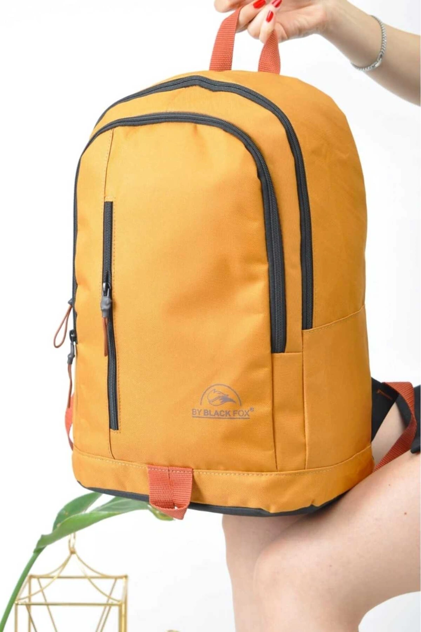 Tezzgelsin Unisex Su Geçirmez Günlük Kullanım Sırt Çantası Sarı