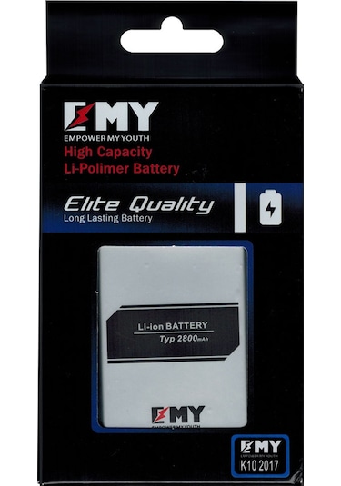 Lg K10 2017 Uyumlu Emy Batarya