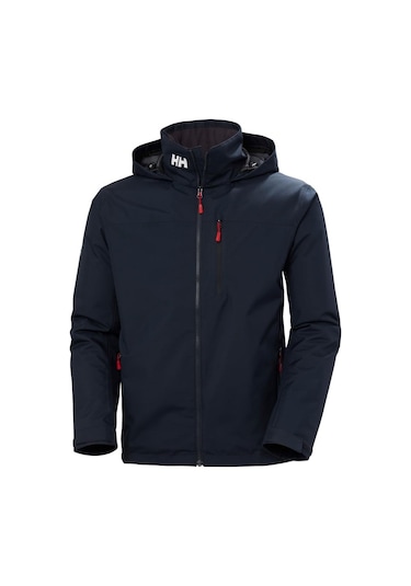 Helly Hansen Crew Hooded Midlayer Erkek Mont Navy Lacivert
