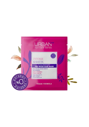 Urban Care Intense Keratin Duş Öncesi Yoğun Onarıcı Saç Maskesi 50 ML