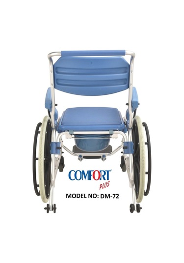 Comfort Plus Dm72 Banyo ve Tuvalet Özellikli Tekerlekli Sandalye