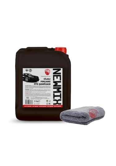 5kg Cilalı Fırçasız Oto Araba Şampuanı Oto Kurulama Bezi Büyük Bo