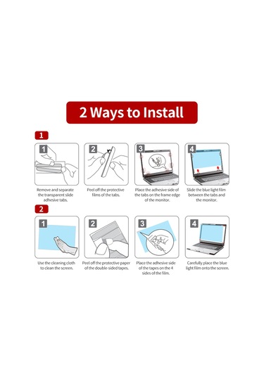 Mufunye 14" 16:9 Notebook Ekran Koruyucu Filtresi - İki Yönlü Kullanim: Pürüzsüz Ve Mat Yüzey - Gizlilik, Glaresız, Uv Engelleyici, Göz Koruma