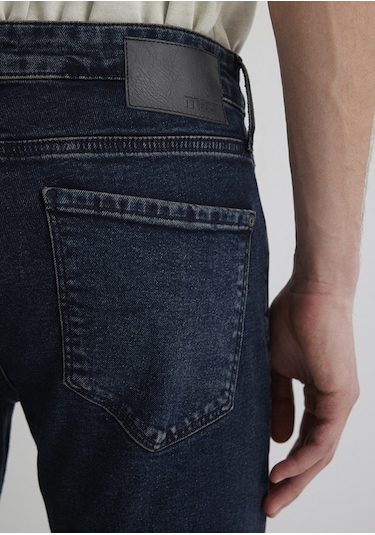 Mavi - Jake 90lar Tokk Mürekkep Mavi Jean Pantolon 0042282944 Lacivert