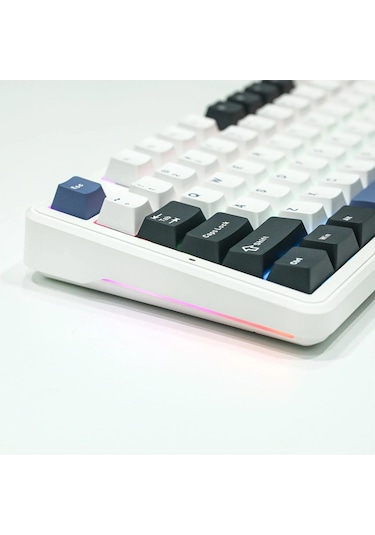 Aula F87 Mekanik Rgb Tkl Gray Switch Kablosuz Makrolu Hot Swap Klavye
