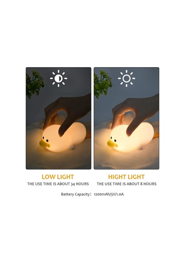 Duck Silikon Gece Lambası Diğer