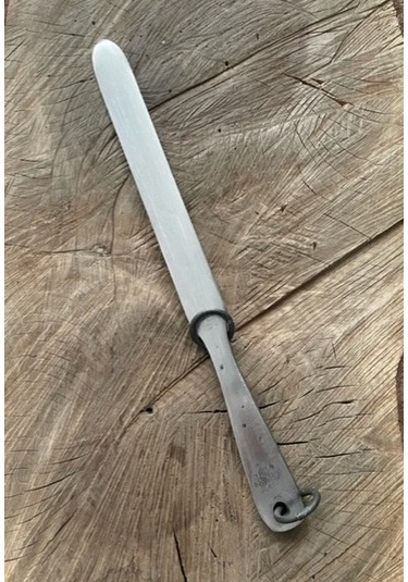 Bcn Karon Çelik Bıçak Bileme Masadı Oval Kasap Masat Dövme Çelik